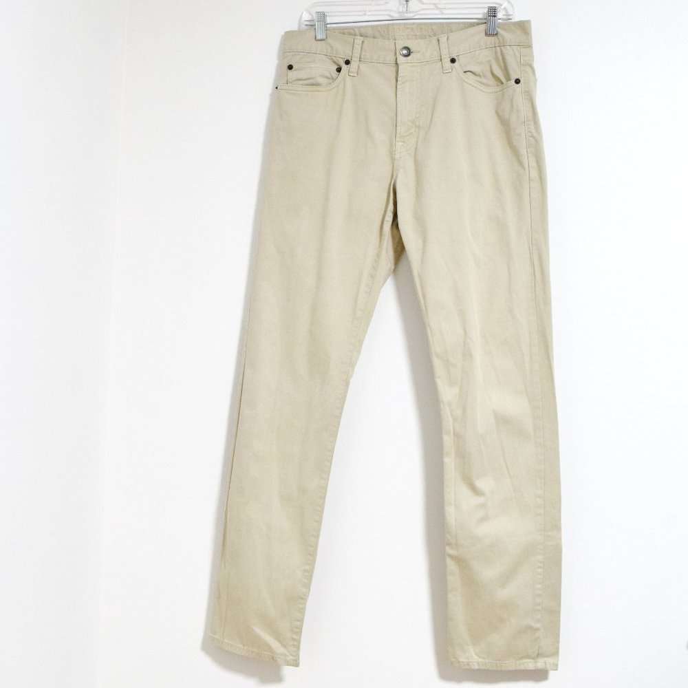 AMERICAN EAGLE Men's Slim Khaki Cotton Pants | 32 x 32